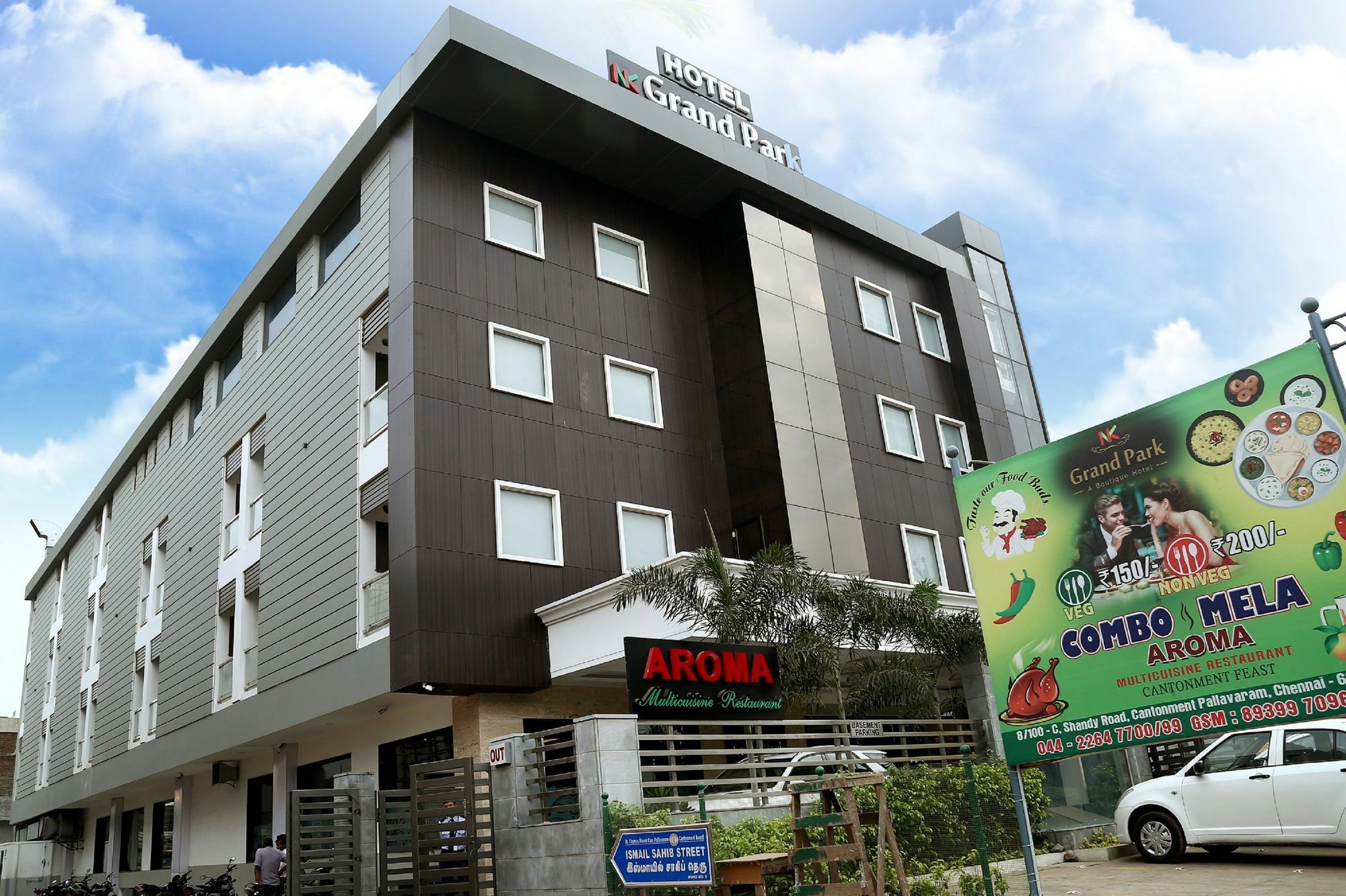 Hotel Nk Grand Park Airport Hotel Ченнаи Экстерьер фото